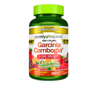 100% Garcinia Cambogia Gummies Weight Loss Supplements with Green Coffee Extract Natural Flavours Fruit Burst 50 Count