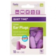 (3 Pack) Flents Plugs Quiet Time Comfort Foam Ear Plug 20 ct
