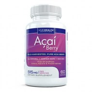 All Natural Acai Berry Extract Supplement - High in Antioxidants to Support Detoxification - Weight Loss 60 capsules