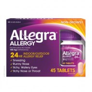 Allegra 24 Hour Allergy Tablets 45 Ct