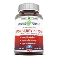 Amazing Formulas Raspberry Ketone 500 Mg 120 VCaps