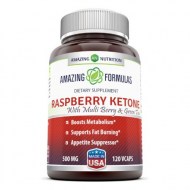 Amazing Formulas Raspberry Ketone 500 Mg 120 VCaps