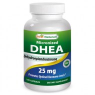 Best Naturals Micronized DHEA 25 mg 180 Capsules 