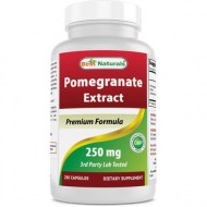 Best naturals pomegranate extract 250 mg 250 capsules