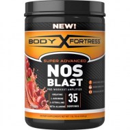 Body Fortress® NOS Blast Pre Workout Amplifier Fruit Punch 35 Servings