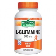 Botanic Choice L-Glutamine 500 mg.60 Capsules