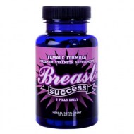 Breast Success 90 Capsules - Natural Breast Enhancement Formula for Women or Men