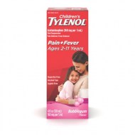 Children\'s Tylenol Pain - Fever Relief Medicine Bubble Gum 4 fl. oz