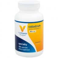 Colostrum 40 IGG Supports Immune Health Hormone Antibiotic Free Once Daily (120 Capsules) by The Vitamin Shoppe
