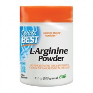Doctor\'s Best L-Arginine Powder Non-GMO Vegan Gluten Free Soy Free Helps Promote Muscle Growth 300 Grams