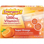 Emergen-C 1000mg Vitamin C Powder with Antioxidants B Vitamins and Electrolytes for Immune Support Caffeine Free Vitamin C