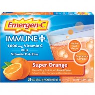 Emergen-C Immune- 1000mg Vitamin C Powder with Vitamin D Zinc Antioxidants and Electrolytes for Immunity Immune Support Dietary