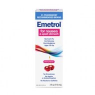 Emetrol Nausea and Upset Stomach Relief Liquid Medication Cherry 4 oz