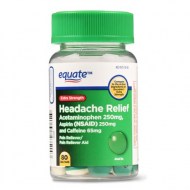 Equate Headache Relief Geltabs Extra Strength 80 Count