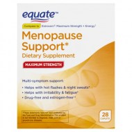 Equate Maximum Strength Menopause Support Caplets 28 Count