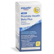 Equate Prostate Health Beta Plus Dietary Supplement 60 ct