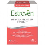 Estroven Menopause Relief - Weight Management Hormone Free 30 ct