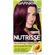 Garnier Nutrisse Nourishing Hair Color Creme 362 Darkest Berry Burgundy 1 kit