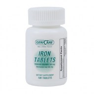 Geri-Care Iron Supplement 60-703-01 325 Milligram Strength Tablet Bottle of 100