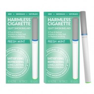 Harmless CigaretteFresh MintNicorette Alternative - Quit Smoking Aid2pk