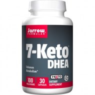 Jarrow Formulas 7-Keto DHEA Enhances Metabolism 100 mg 30 Caps