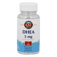 KAL DHEA 5 mg | 99.5% Pure - Micronized | Healthy Balance - Aging Support Formula for Men - Women | Lab Verified - Vegetarian |