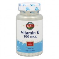 Kal - Vitamin K 100 mcg. - 100 Tablets