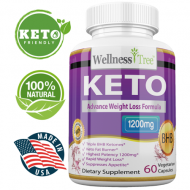 Keto Diet Pills - 1200 mg Keto BHB Salts Max Strength 30 Day Supply for Weight Loss Appetite Suppressant - Increased Energy