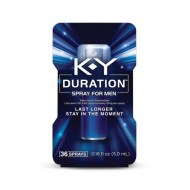 K-Y Duration Spray for Men Last Longer Desensitizer Delay Spray - 36 sprays 0.16 fl oz