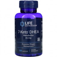 Life Extension 7-Keto DHEA Metabolite 25 mg 100 Capsules