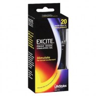 Lifestyles Excite Sensual Female Sexual Stimulating Gel Pump Bottle - 0.5 Oz