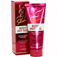 Lunes Body Hot Gel Anti Cellulite 6.76oz 200ml