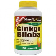 Mason Vitamins Ginkgo Biloba Capsules 180 Ct