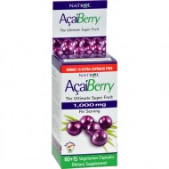 Natrol AcaiBerry - 1000 mg - 75 Vegetarian capsules