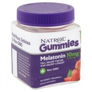 Natrol Strawberry Melatonin Gummies 10 mg 90 count