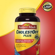 Nature Made CholestOff Plus with Plant Sterols - Stanols Proven To Lower Cholesterol 450mg 200 Ct