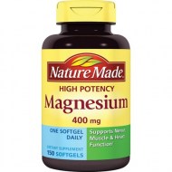 NATURE MADE Magnesium 400 mg Extra Strength Softgels 150.0 CT