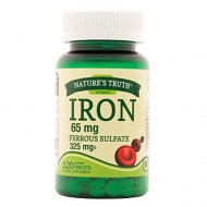 Nature\'s Truth Iron Supplement Tablets 65 mg 120 Count