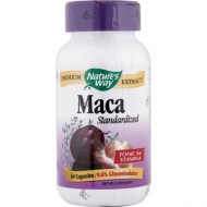 Nature\'s Way Standardized Maca Capsules 60 Count