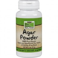 NOW Foods Agar Pure Powder Vegetarian Substitute for Gelatin Gluten-free Kosher 2 Ounce (Pack of 1)
