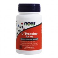 NOW Foods - L-Tyrosine Free Form 500 mg. - 60 Capsules