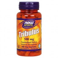 NOW Sports Nutrition Tribulus (Tribulus terrestris) 500 mg Enhanced Vitality* 100 Veg Capsules