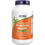 NOW Supplements Prostate Health Clinical Strength Saw Palmetto Beta-Sitosterol - Lycopene 180 Softgels