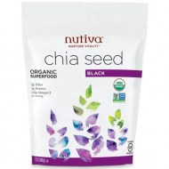 Nutiva Organic Chia Seed Black 12 oz 340 g