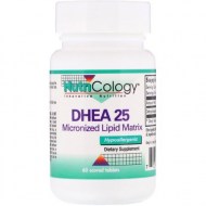 Nutricology DHEA 25 Micronized Lipid Matrix 60 Scored Tablets