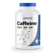 Nutricost Caffeine Pills 100mg Per Serving 250 Capsules