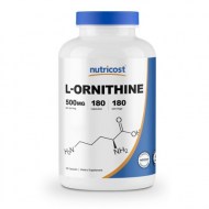 Nutricost L-Ornithine 500mg 180 Capsules