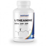 Nutricost L-Theanine 200mg 240 Capsules - Double Strength