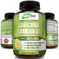 NutriFlair Garcinia Cambogia Weight Loss Supplement 1400 mg 90 Capsules