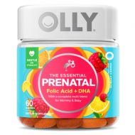 OLLY Essential Prenatal Multi Vitamin Gummies with DHA - Folic Acid 60 ct